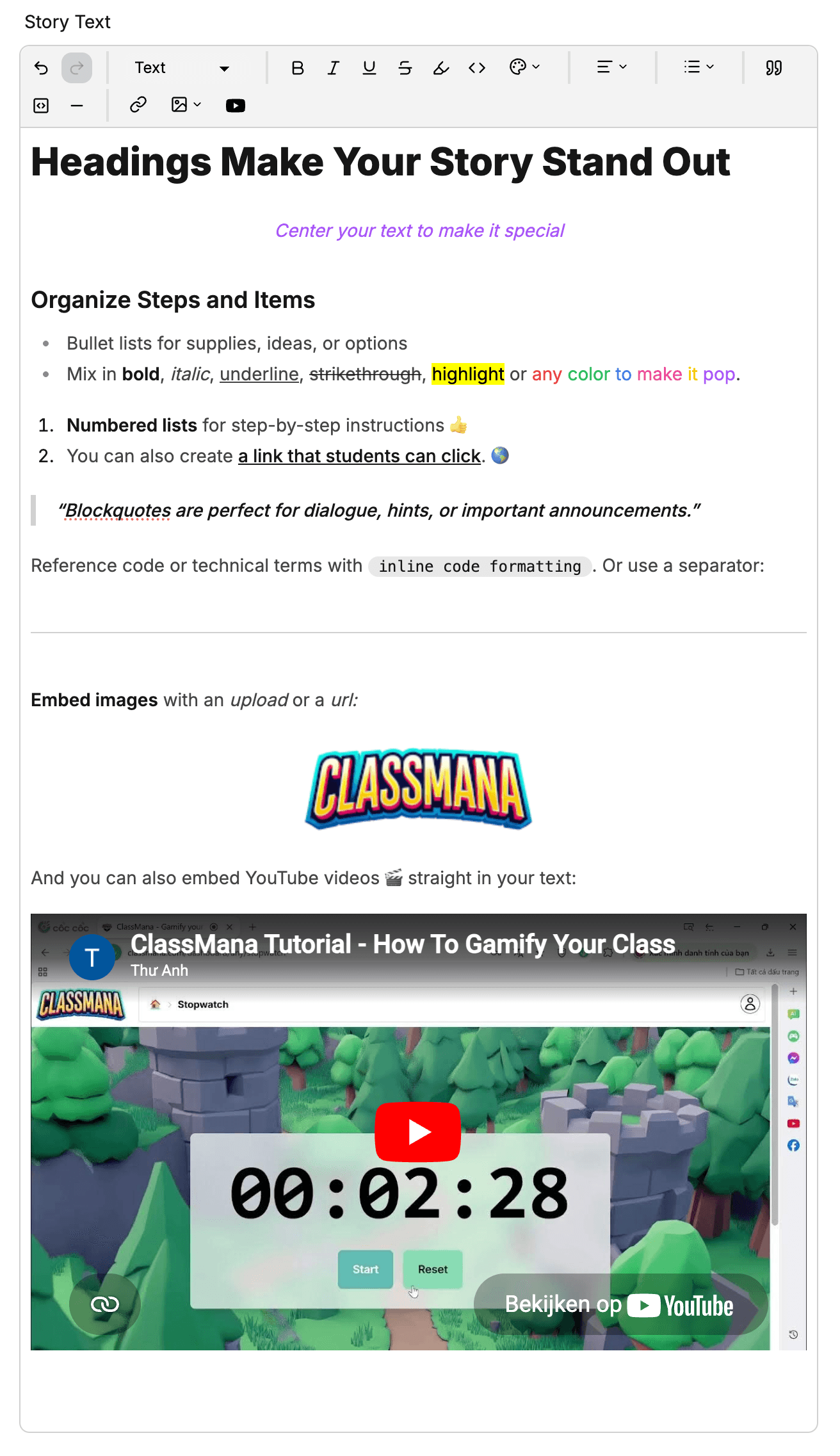 Gazdag szövegszerkesztő