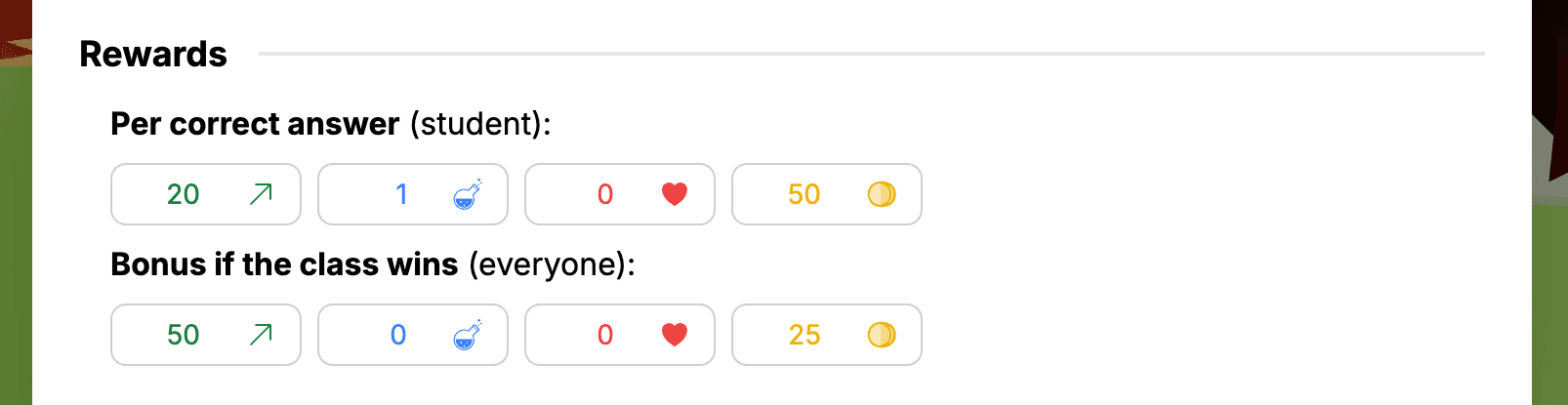 Osztály kaland konfiguráció